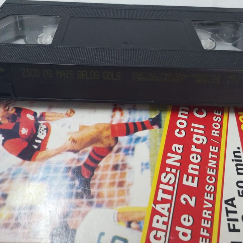 Fita Vhs - Os Mais Belos Gols de Zico ( 16092 ) | Usado 91793443