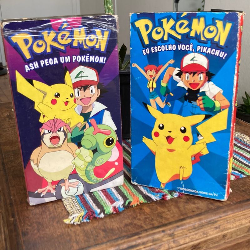 Coleção Pokémon Vhs, Filme e Série Pokémon Usado 83905718