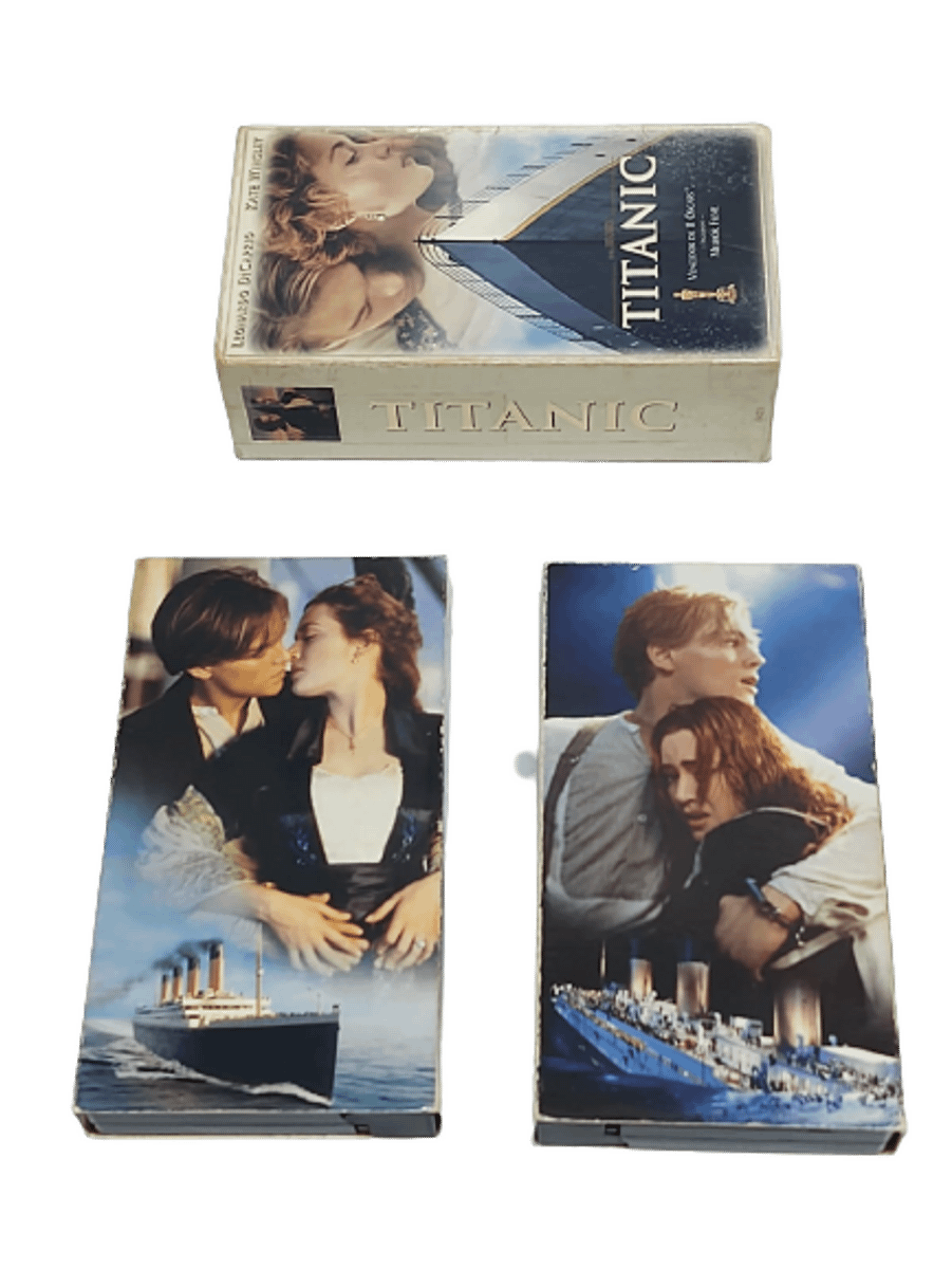 Fita Vhs Titanic Duplo Livro Fita Vhs Usado Enjoei