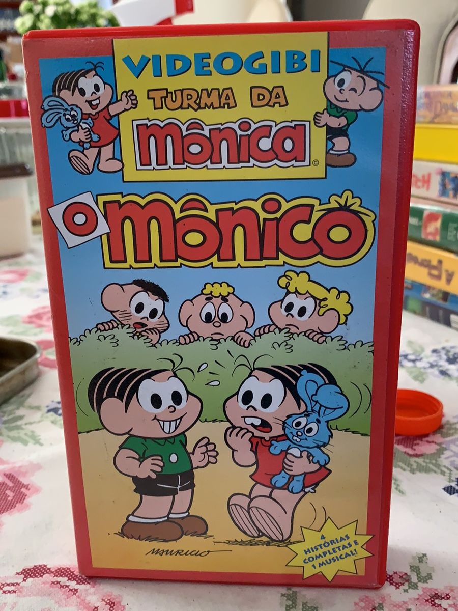 Fita Vhs Vídeo Gibi Turma Da Monica O Monico Filme E Série A Turma Da Monica Usado 59361662 6328