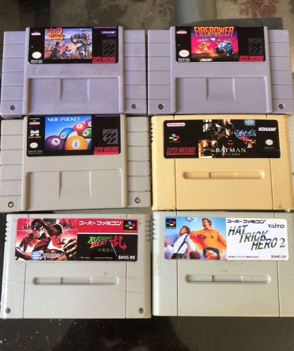 Fitas Super Nintendo Jogo De Videogame Nintendo Usado Enjoei