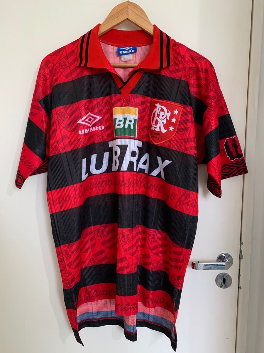 Jeu De Maillot de Foot Flamengo Retro Exterieurs 1995 Pas Cher