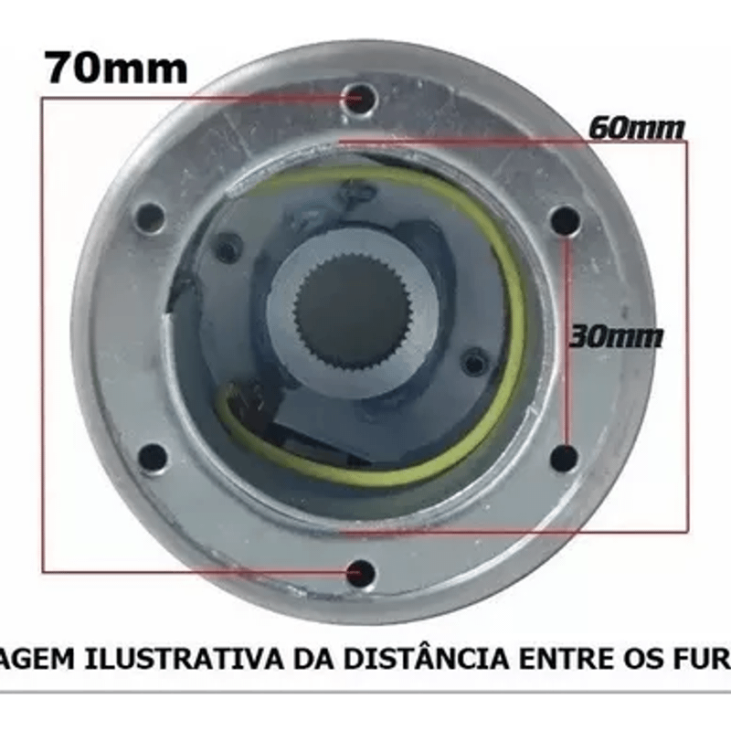 Flange Adaptador Volante Logitech G27 G25 G29