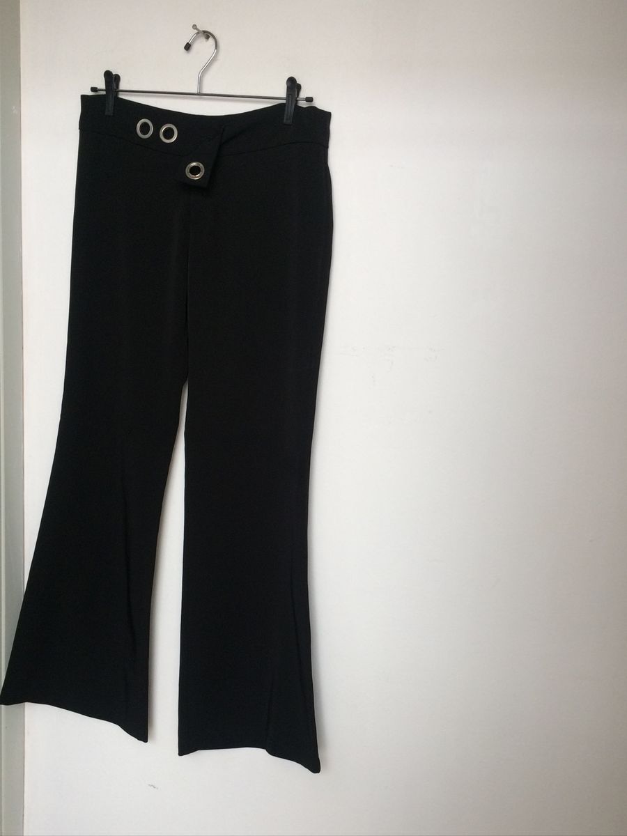 calça oxford feminina