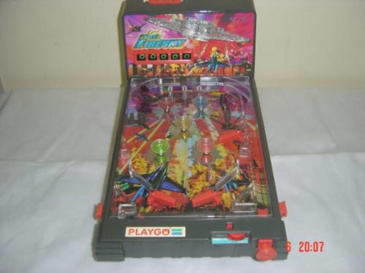 Brinquedo Pinball Antigo Funcionando nao marca placar Venda No Estado