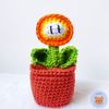 flor de fogo super mário amigurumi crochê - outros annie crocheter
