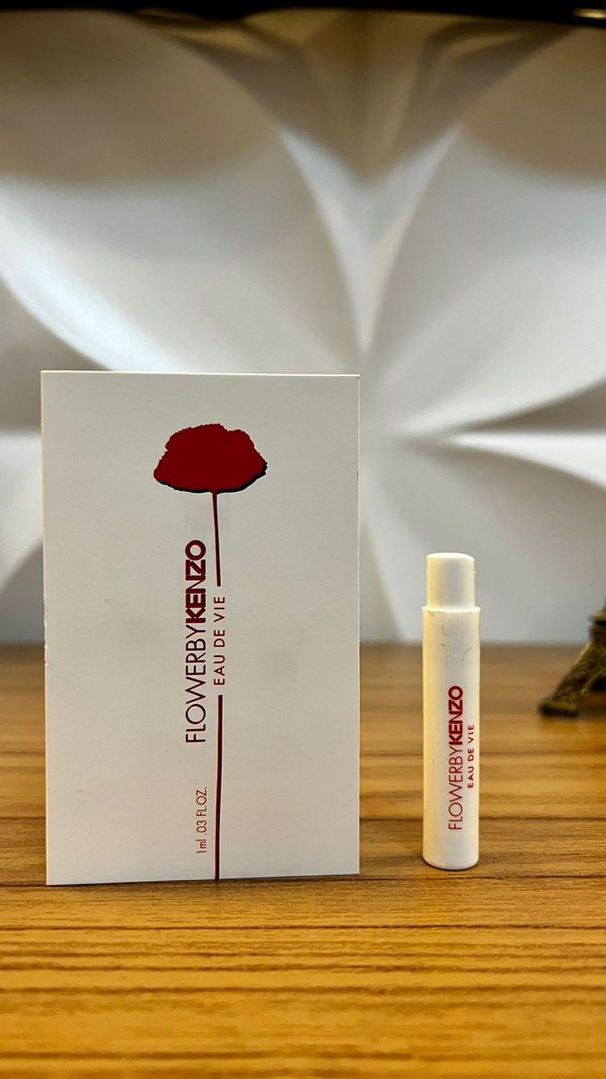 Flower By Kenzo Eau Vie Amostra Original 1ml Perfume Feminino Kenzo Nunca Usado 75022268