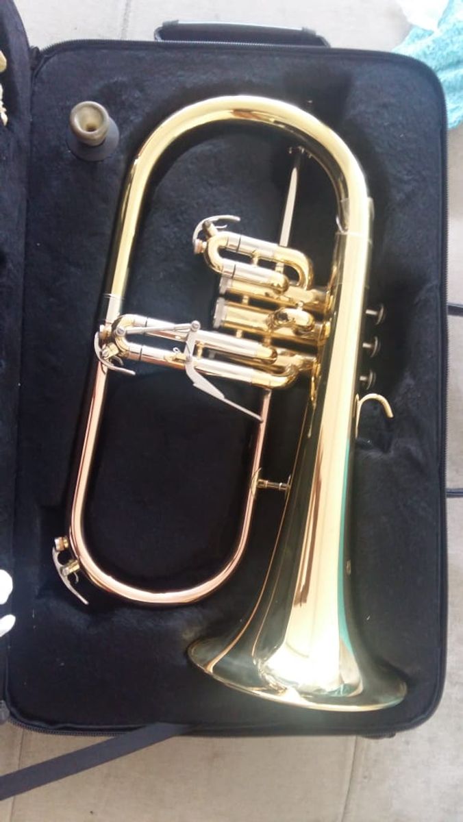 Flugelhorn Sib Arena Dourado Zerado Cacareco Arena Usado 85767405