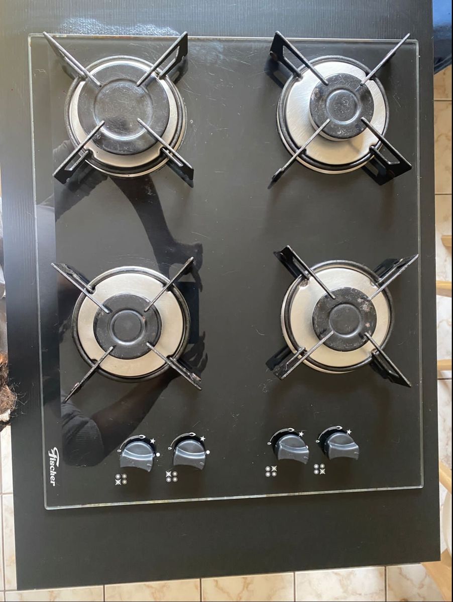 Fogão Cooktop 4 Bocas a Gás Item Info & Eletro Fischer Usado 86050209