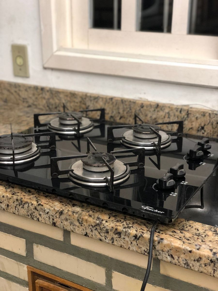 Fogão Cooktop 4 Bocas Eletrodoméstico Fischer Usado 77331298 enjoei