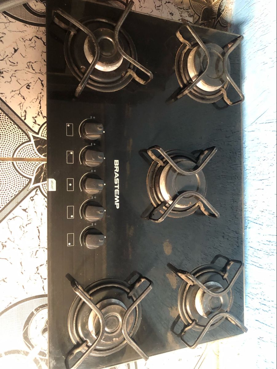 Fogão Cooktop 5 Bocas Móvel de Cozinha Brastemp Usado 81500991 enjoei