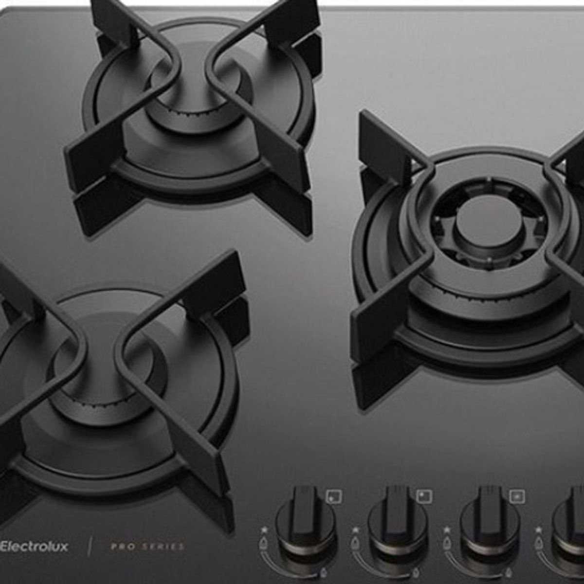 Fogão Cooktop Gás Electrolux Gv75u Preto 127v/220v Item Info & Eletro
