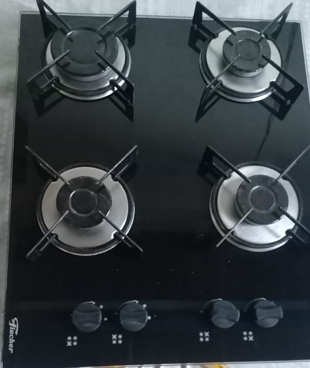 Fogão Cooktop Móvel de Cozinha Fisher Usado 53162374 enjoei