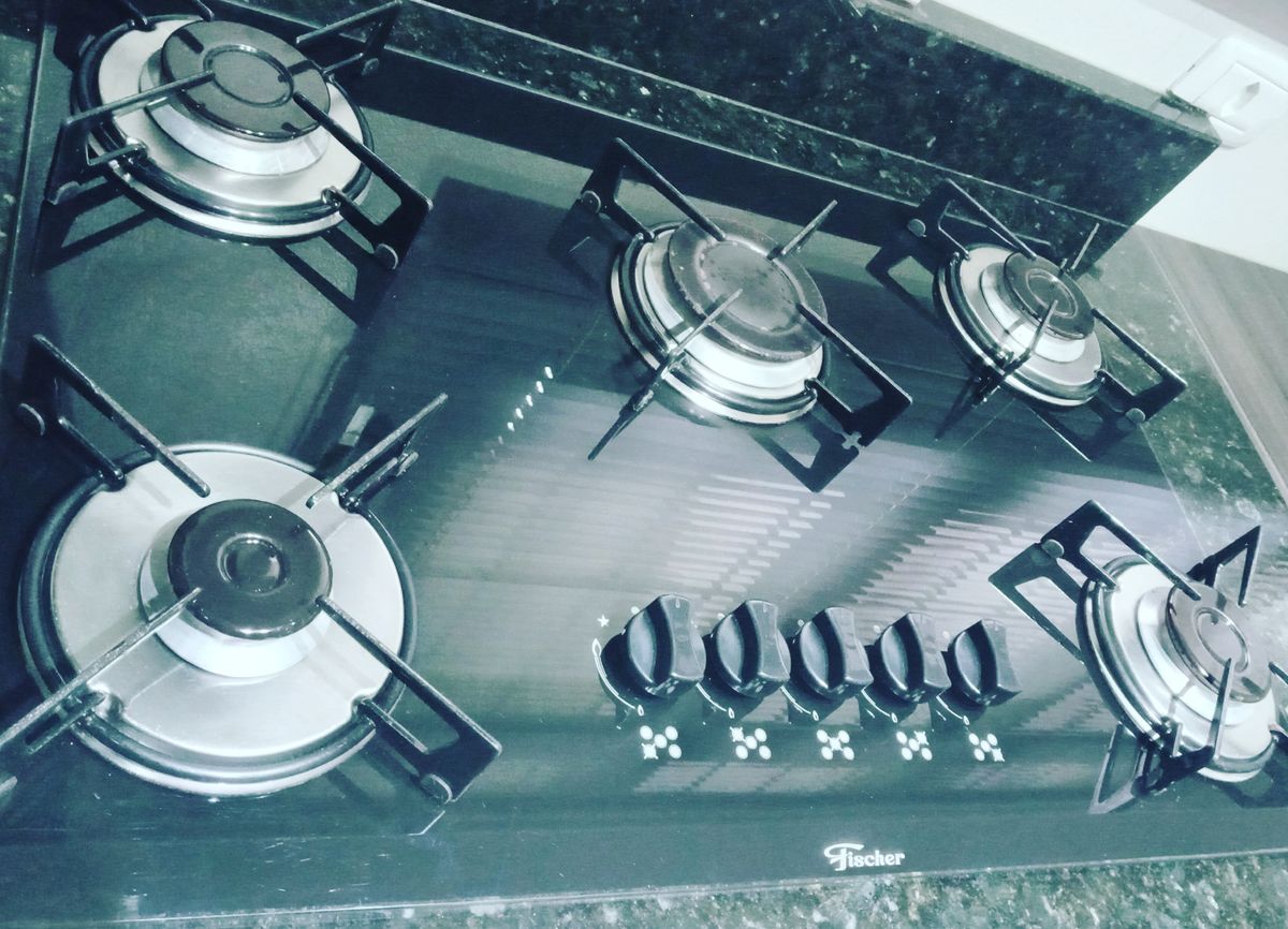 Fogão Cooktop Item Info & Eletro Fisher Usado 69508254 enjoei