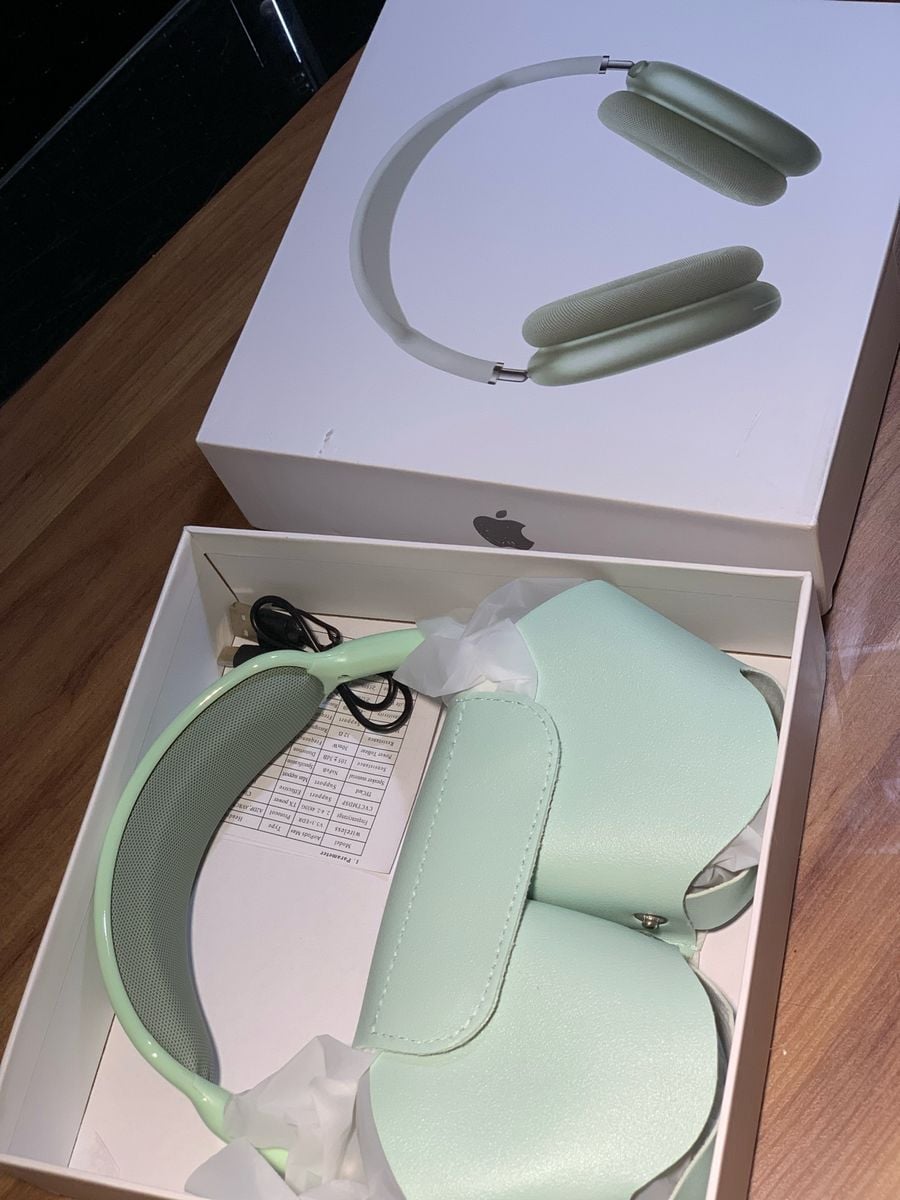 Fone de Ouvido Apple Airpods Max - Verde | Apple Nunca Usado