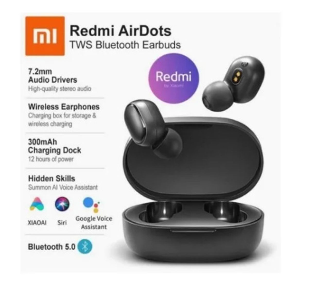 Fone de Ouvido Bluetooth Mi True Wireless Earbuds Basic 2 | Celular Mi ...