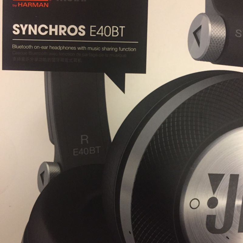 Fone Ouvido Headphone Jbl E40bt Wireless Bluetooth Synchros Na