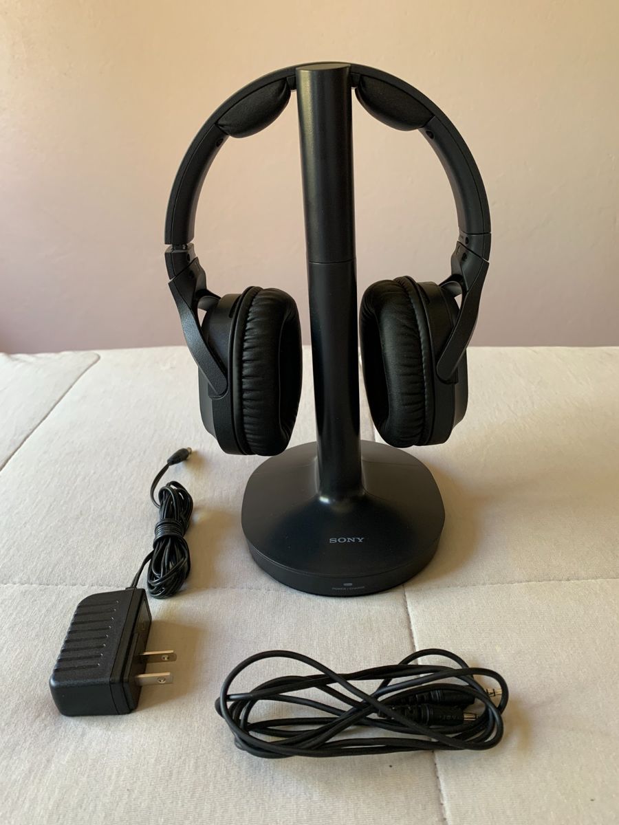 Fones de Ouvido sem Fio Sony Rf400 para Home Theater para Assistir Tv ...