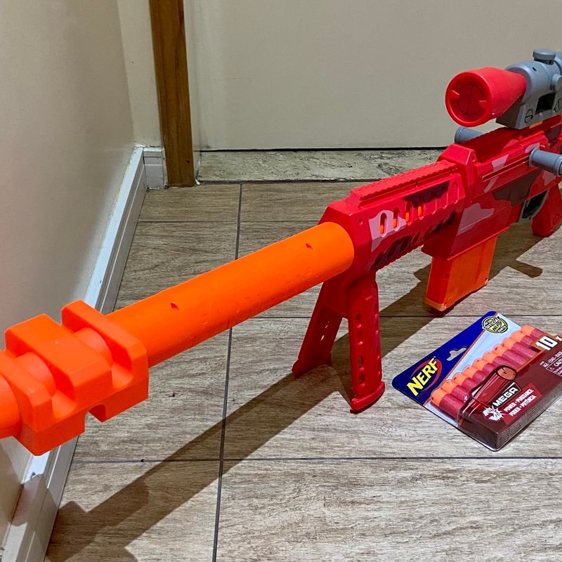 Nerf Mega Vermelha | Brinquedo Nerf Usado 38386111 | enjoei