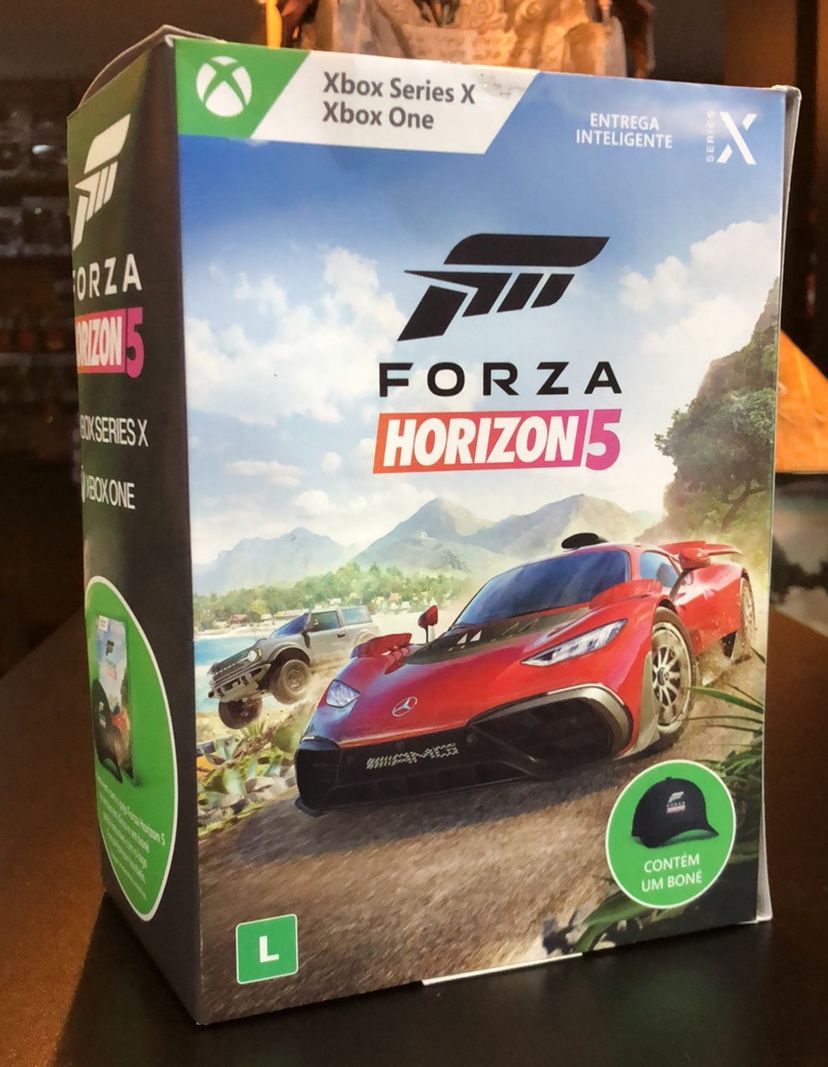 Forza Horizon 5 Edição Limitada com Boné Oficial Forza Horizon Xbox One / Xbox  Series | Jogo de Videogame Xbox Series / Xbox One Nunca Usado 64292797 |  enjoei