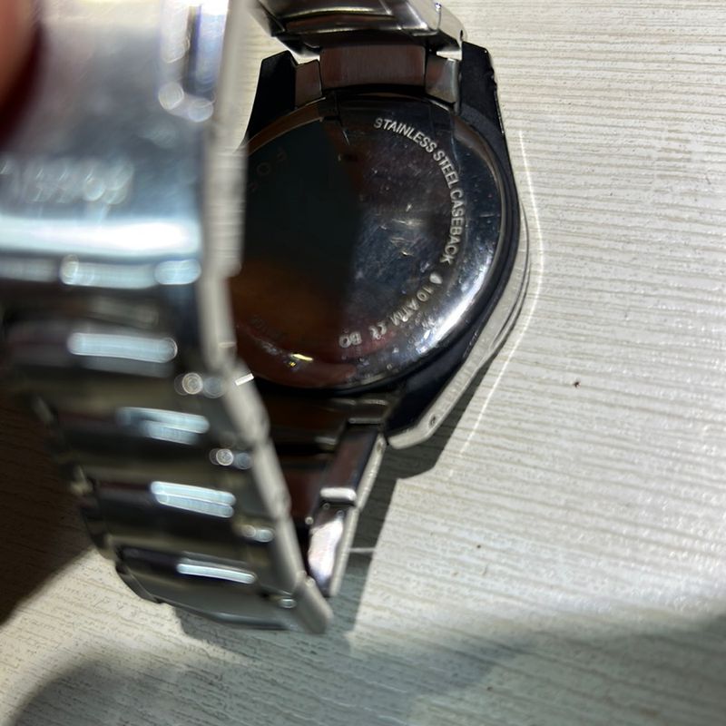 Fossil stainless steel caseback 10 atm sale