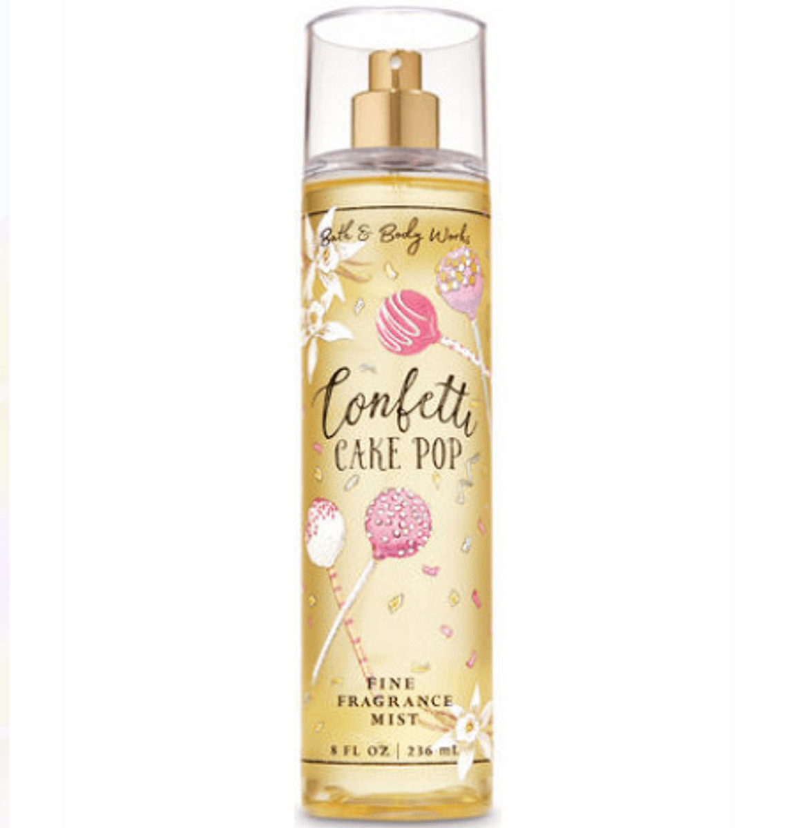 Fração de 5ml Confetti Cake Pop Body Mist Raro e Descontinuado