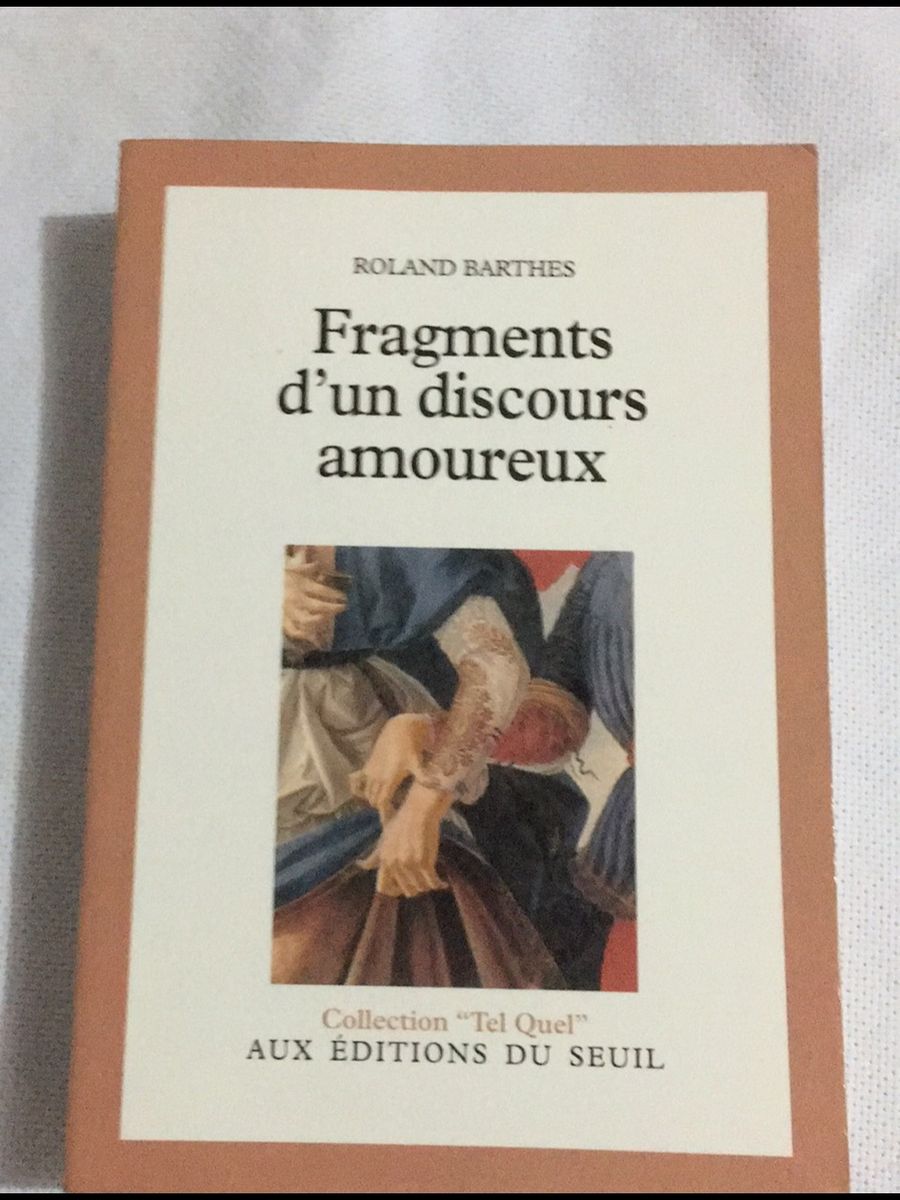 Fragmentos De Um Discurso Amoroso | Livro Editions Du Seuil Usado ...