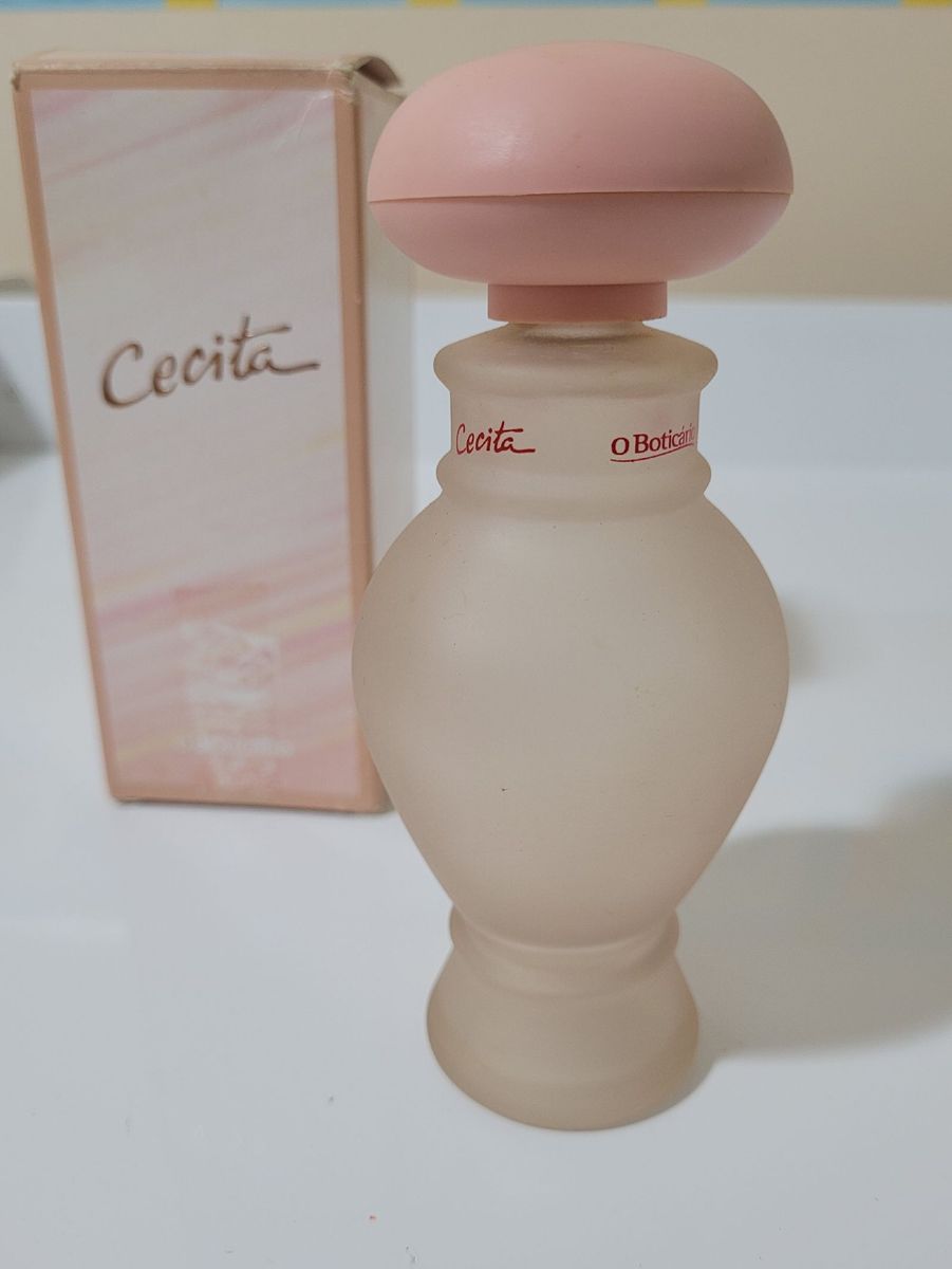 Frasco do Perfume Cecita. | Perfume Feminino O Boticario Usado 64053456 ...