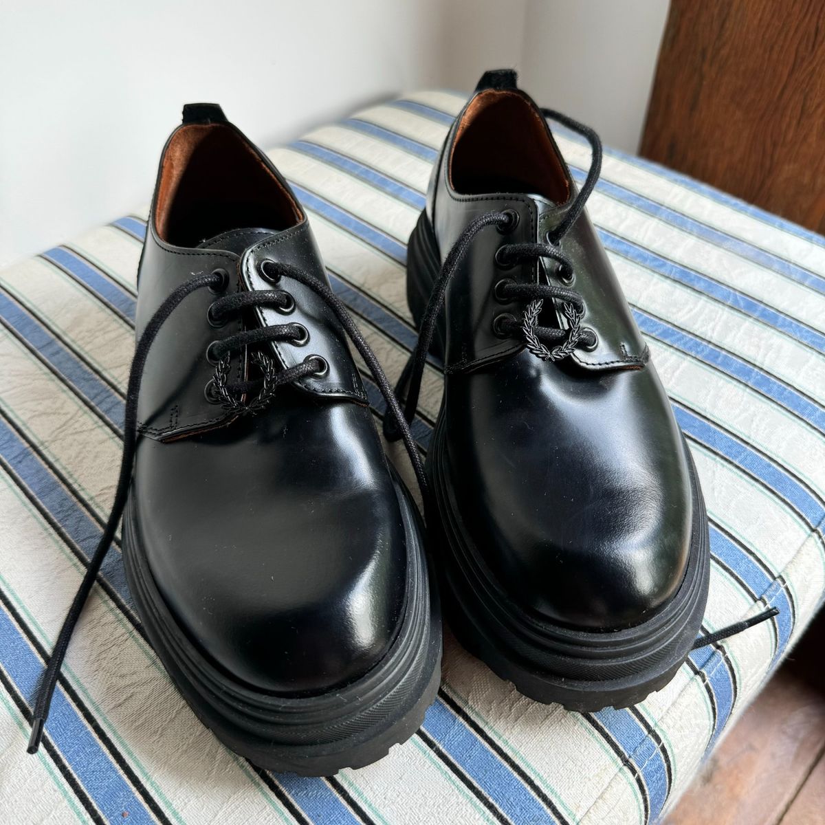 Fred Perry Derby Patent Leather