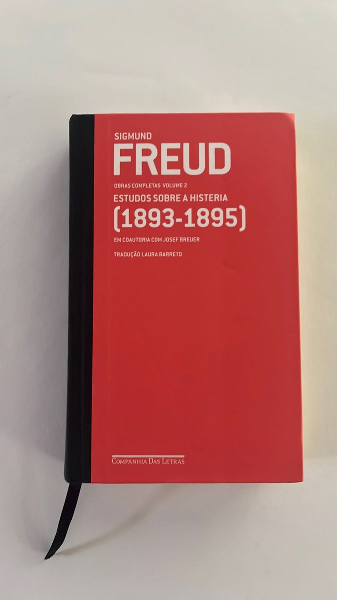 Freud Vol. 2 - Estudos sobre a Histeria | Item de Papelaria Companhia ...