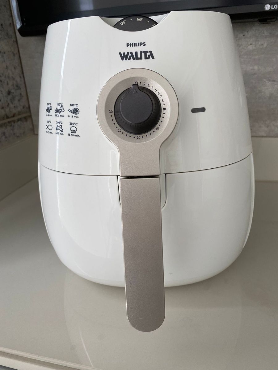 Fritadeira Airfryer Philips Viva Walita Branca 127v Eletrodoméstico