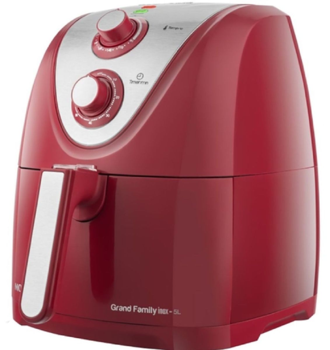 Fritadeira sem Óleo Air Fryer Mondial Afn50 Ri Grand Family Inox 5l