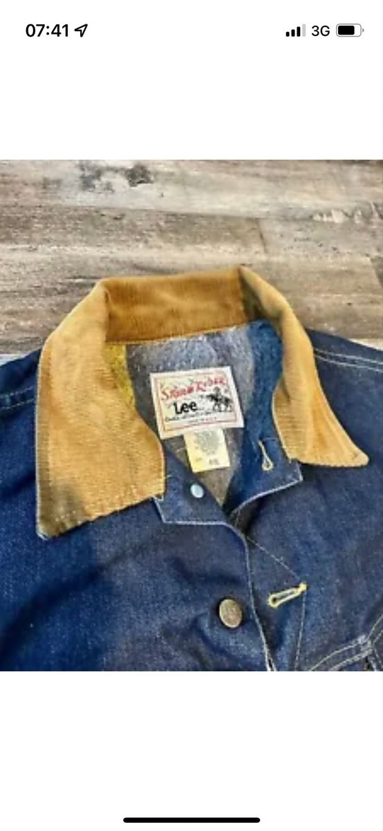 Frk Classic Clothes trás da Califórnia Essa Jaqueta Lee Vintage de