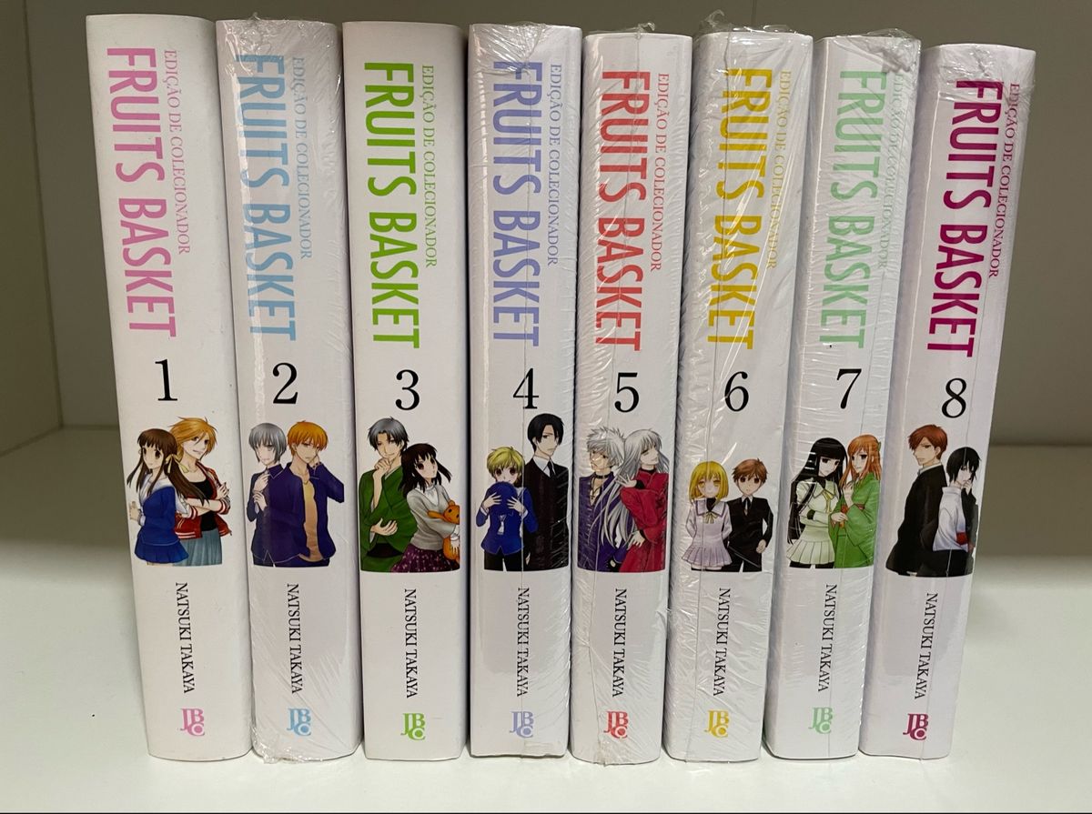 Fruits Basket Edição de Colecionador Volumes 1 Ao 8 Livro Jbc Usado 73349150 enjoei