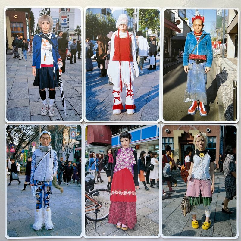 Fruits Magazine, Moda Japonesa, Cartões Postais, Anos 2000, Moda