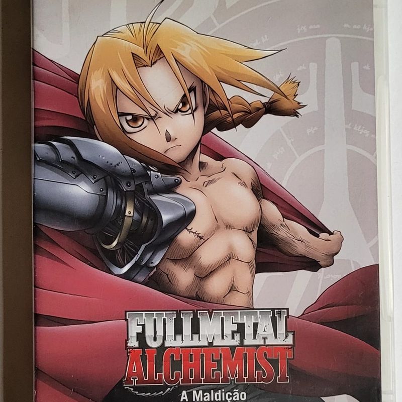 Dvd Anime Fullmetal Alchemist A Maldição Vol. 1 - Desconto no Preço