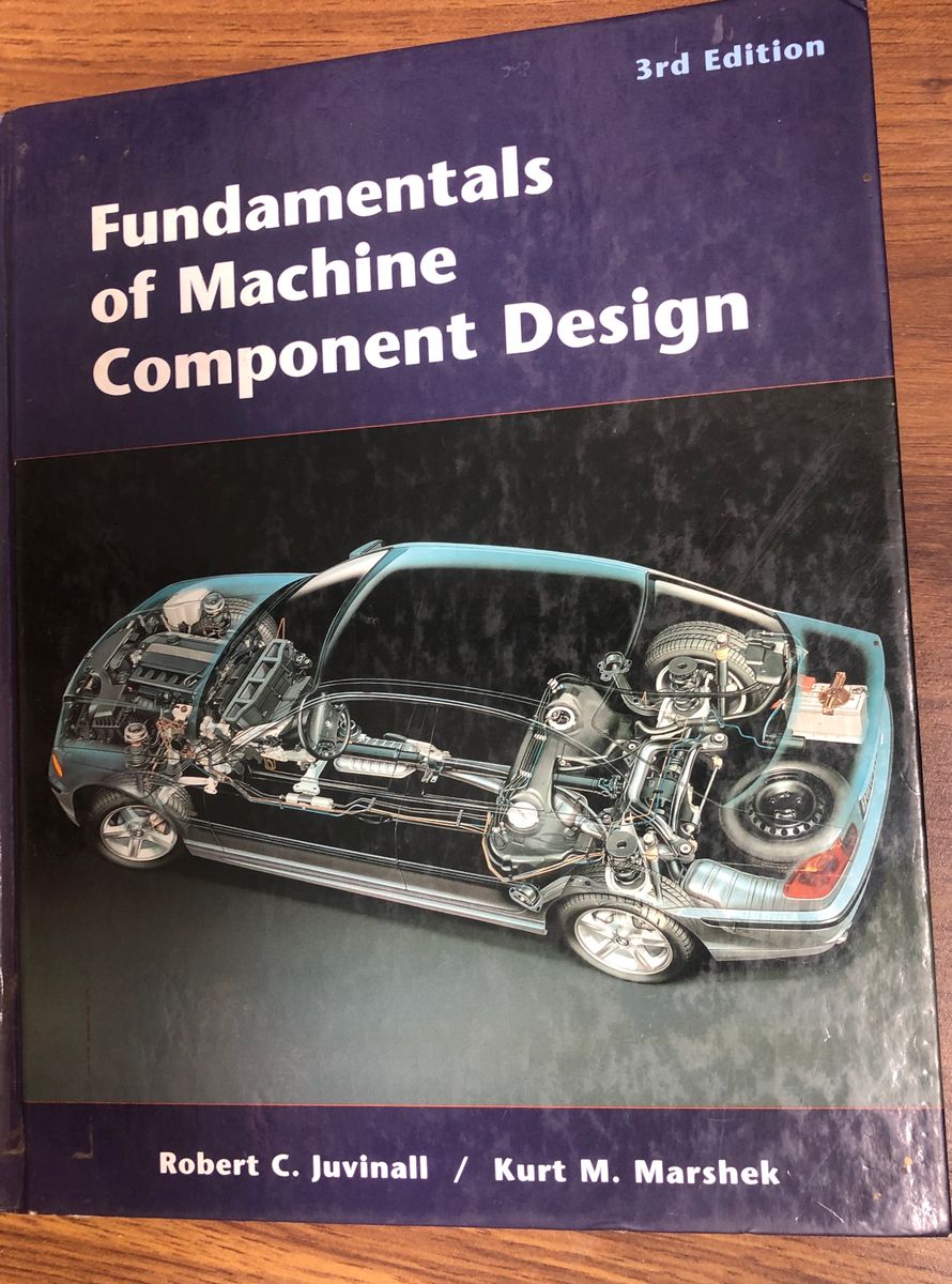 Fundamentals Of Machine Component Design | Livro Usado 69268528 | enjoei