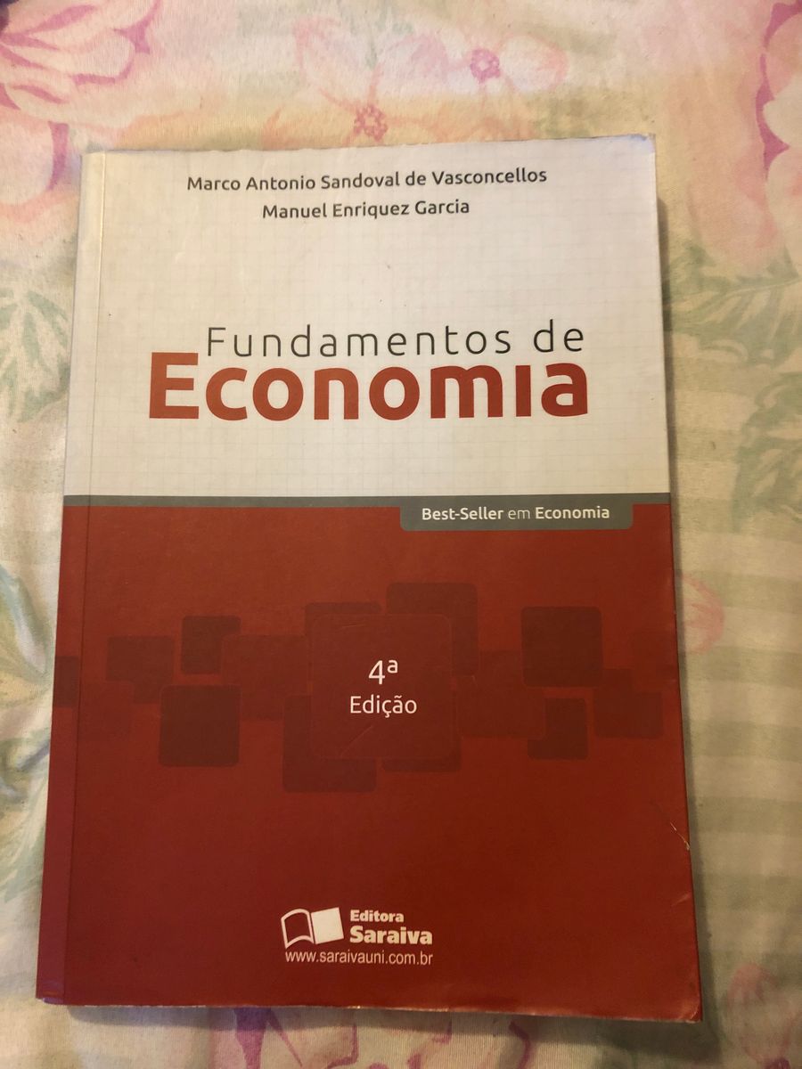 Fundamentos Da Economia Livro Editora Saraiva Usado 43216256 Enjoei 3412