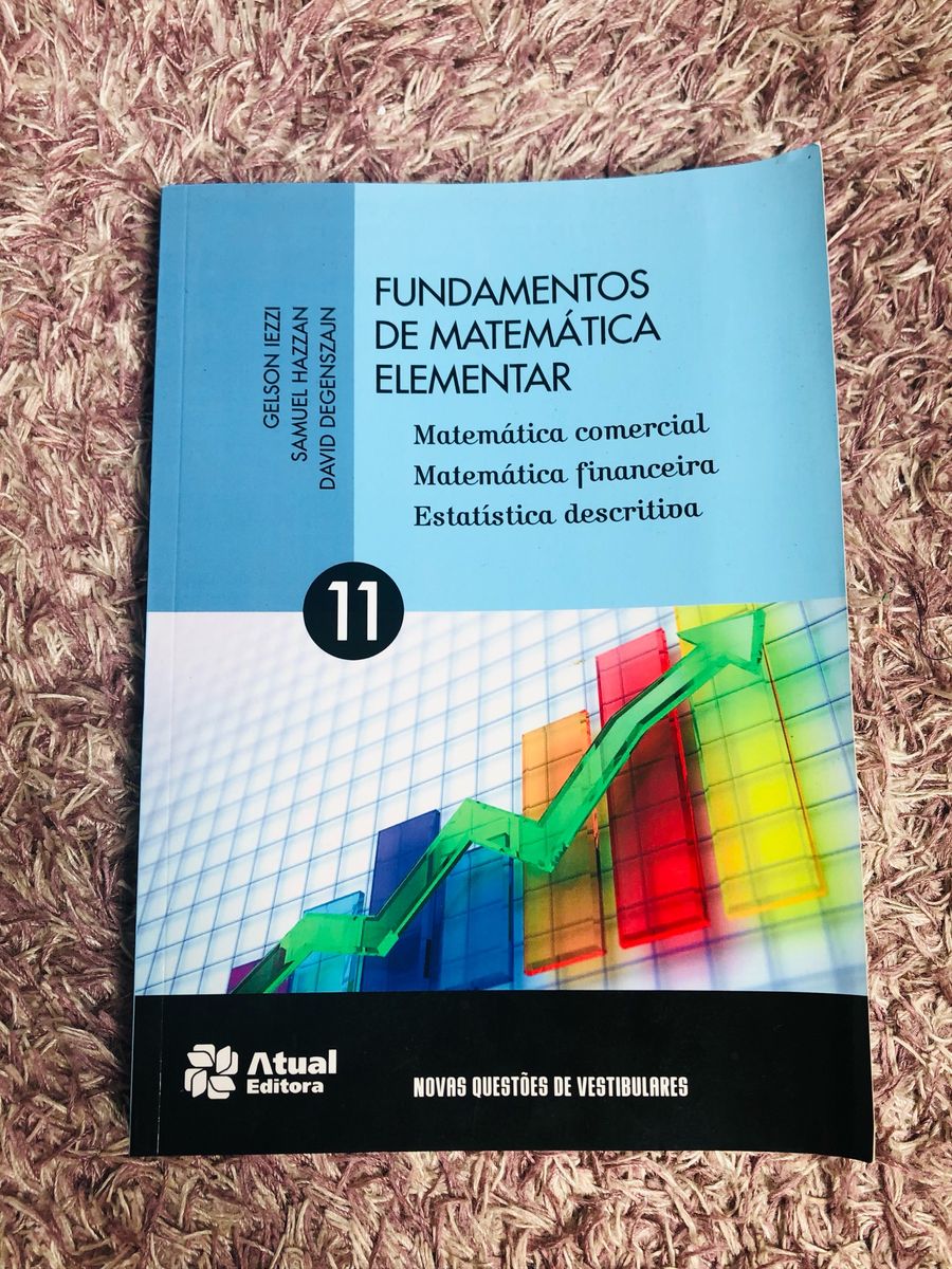 Fundamentos Da Matemática Elementar | Livro Atual Editora Nunca Usado ...