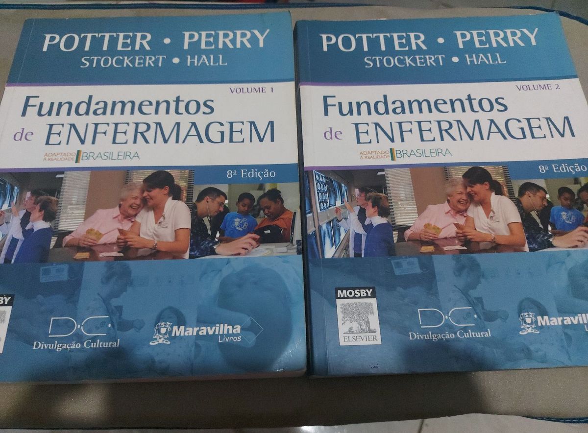 Fundamentos De Enfermagem/ Potter E Perry | Livro Potter Perry Usado ...