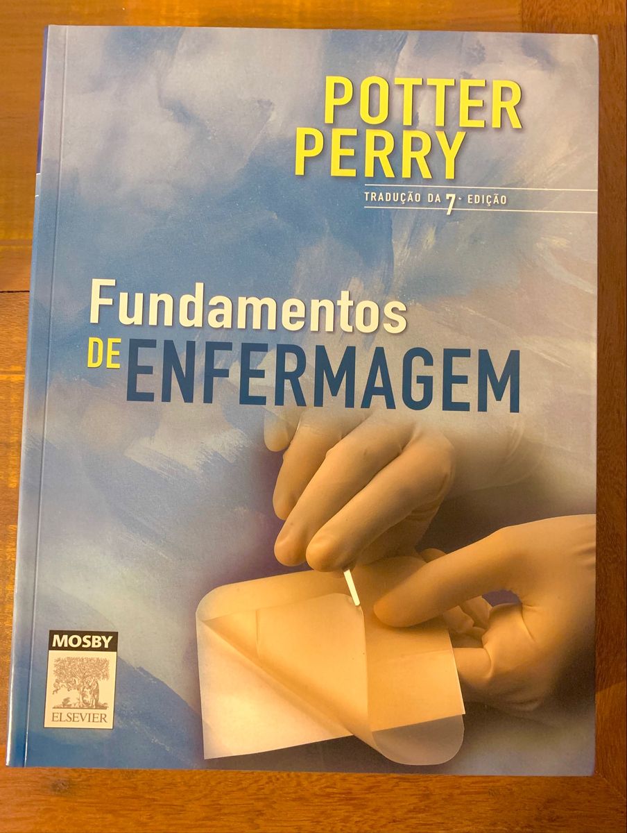 Fundamentos de Enfermagem Potter Perry Livro Elsevier Nunca Usado 43554137 enjoei