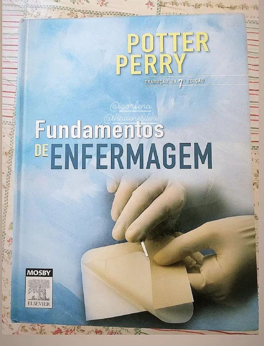 Fundamentos de Enfermagem Livro Potter Perry Usado 71577749 enjoei