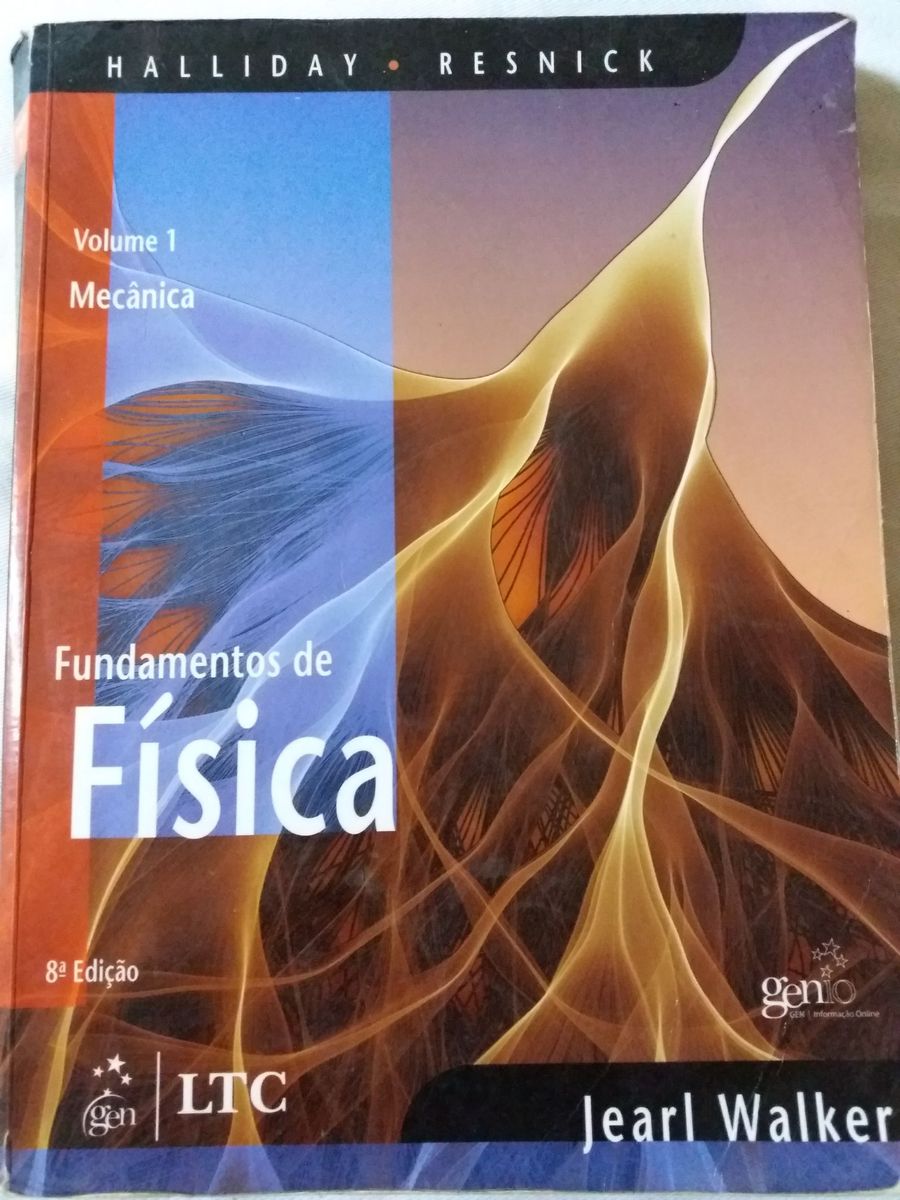 Fundamentos de Física, Vol 1 8ª Ed, Halliday/resnick Livro Ltc Usado 22565402 enjoei