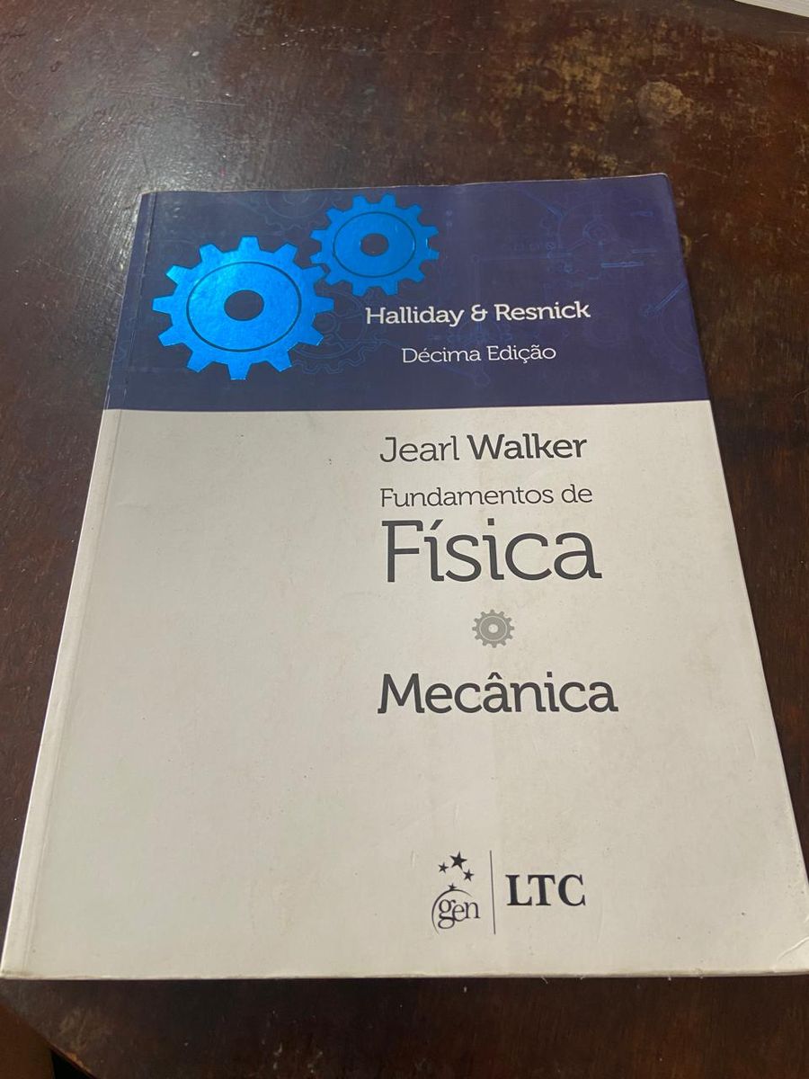 Fundamentos de Fisica Volume 1 Halliday 10 Ed | Livro Ltc Usado ...