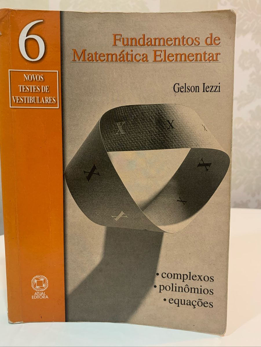 Fundamentos De Matemática Elementar | Livro Gelson Iezzi Usado 74401836 ...