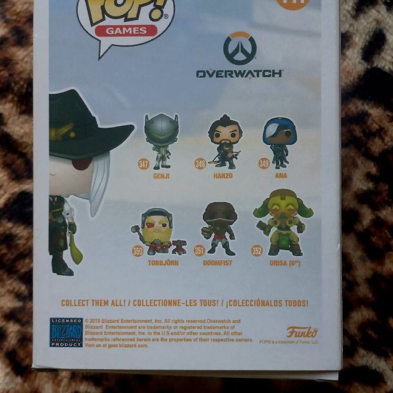 Funko Pop // Ashe - Overwatch | Jogo de Videogame Funko Pop Nunca