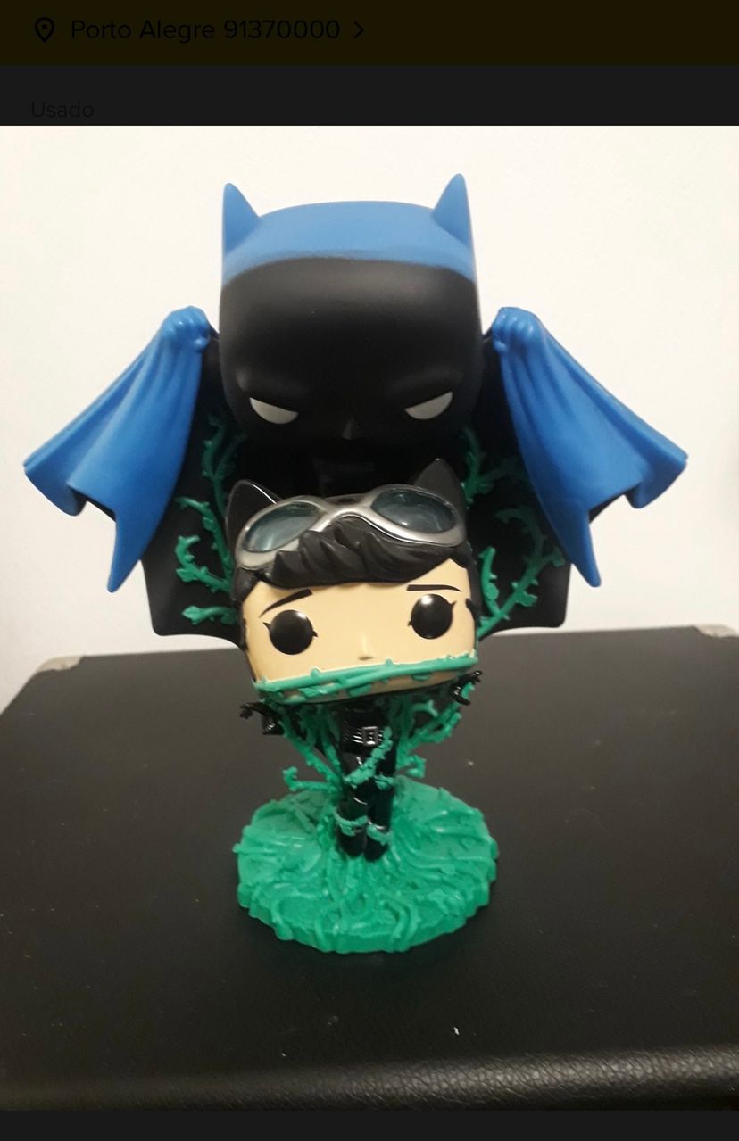 Figurine Funko Pop ! Moment N°291 - Dc Comics - Batman Et Catwoman Vines (exclus - DC COMICS