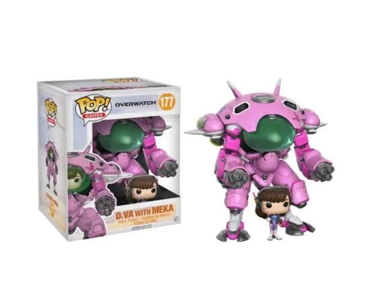 Funko Pop Games Overwatch D.Va With Meka - 177 - Raro | Funko Pop