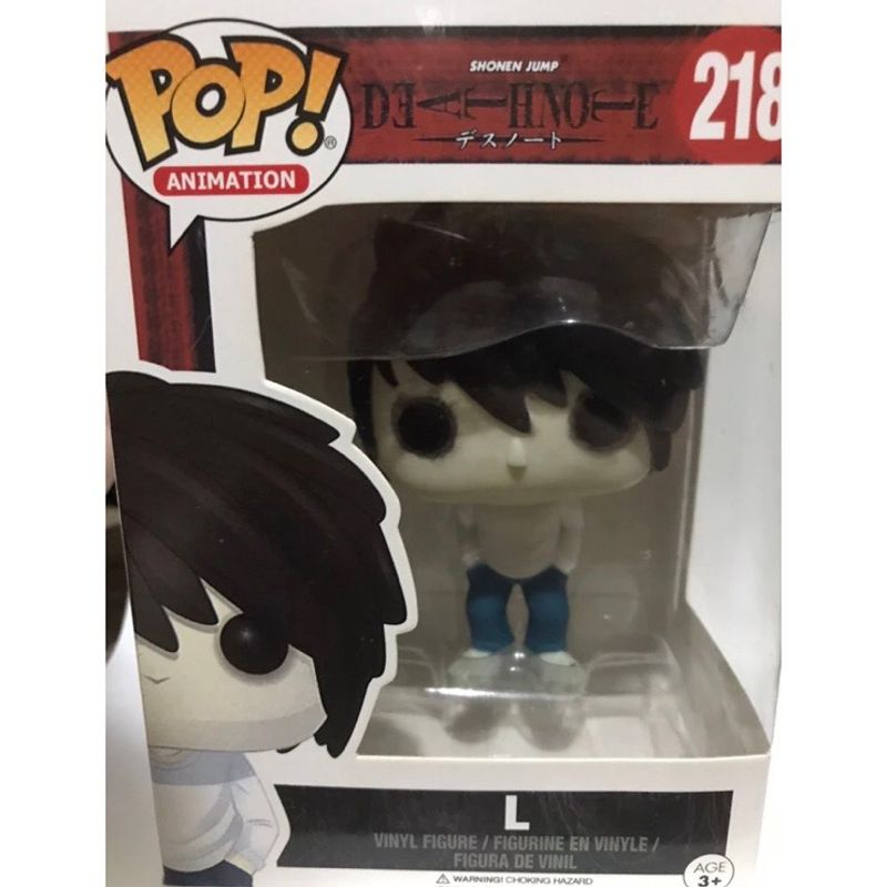 Death note l with cake funko clearance pop