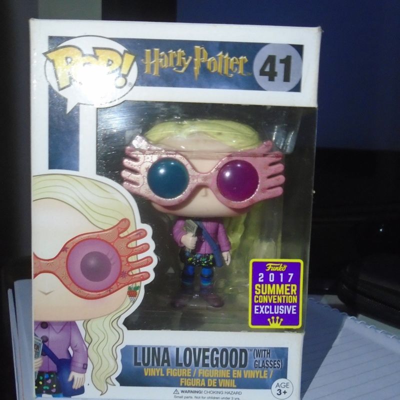 Funko Pop! Luna Lovegood With Glasses Exclusiva Sdcc 2017 Original